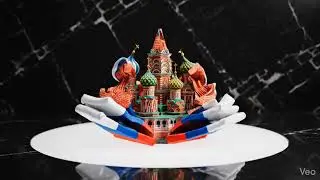 Flag Transformation ASMR ✨ Oddly Satisfying#FlagTransformation#MiniatureLandmark#viral#viral 