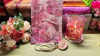 🌸 Journal with Me: Parisian Petals 💕#newjournal #journalwithme #asmr #relaxationsounds #journal