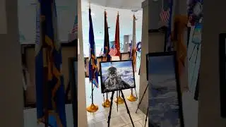Beautiful Art Display Hand Painted #realistic #local #artist  #memorialday #veteran #military