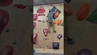 V4-V5 just soft enough for my #outofshape #dadbod . #iloveclimbing
