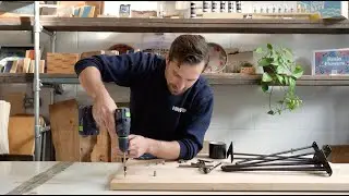 How to Install Pin Legs on a Tabletop &ndash; Easy DIY Guide