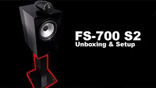 Bowers and Wilkins FS 700 S2 Stands (Pair) (Unboxing)