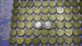 1999 $2 Varieties Which of these 79 coins are Small Head & Large Head ??? -: Howards' Video