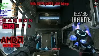 Halo Infinite | RX 570 4GB + Ryzen 5 2600x | 1080p 120FPS, 60FPS & LOW Settings