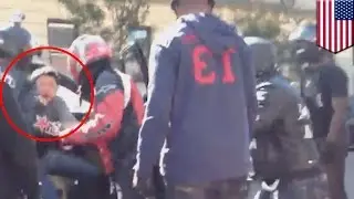 Biker gang fight: Road rage attack of SUV driver Alexian Lien captured in new video - TomoNews