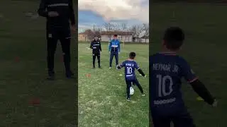 6 years old talent #football