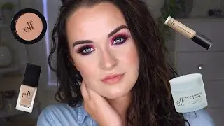 FLAWLESS SKIN USING ELF COSMETICS | AFFORDABLE MAKEUP