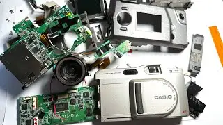Casio QV 2000UX Digital Camera Teardown