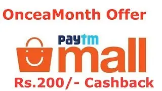 Paytm Mall Free Shopping 200 cashback