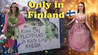 Finnish High School (Lukio) Traditions: Candy Trucks (Penkkarit) & Ball Gowns (Wanhat)
