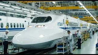 Inside Japanese Bullet Train Factory | How Shinkansen N700 Is Built (Full Process)