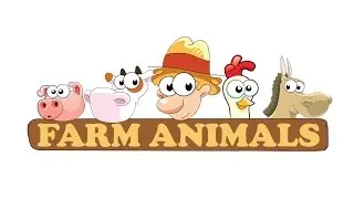 FARM ANIMALS Finger Family - Nursery Rhyme with Lyrics