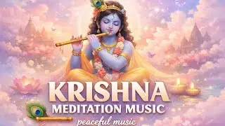 Krishna Meditation Music 🎶 | Peaceful Flute Music for Mind Relaxation & Deep Meditation