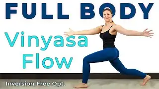 25 Minute Full Body Yoga Flow - Inversion Free Opt - Experienced Level