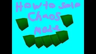 Solo Chaos Cube Defense Tutorial