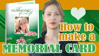 How To Make A Memorial Card - Memorial Cards