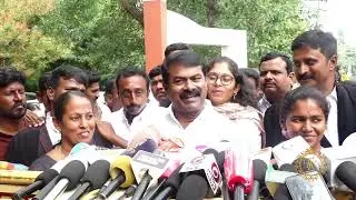 இதற்கு முன்னாடி நடித்த படங்களுக்கு தடை கொடுக்கவில்லை!! | Seeman NTK Press Meet #dmk #mkstalin #bjp 