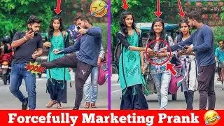 Forcefully Marketing Prank On Cute Girls 😍 | Part 2 | 2023 Best Prank 🤣 @gmasstv