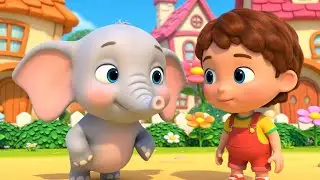 El beb&eacute; elefante dormil&oacute;n se perdi&oacute; el escondite | Canci&oacute;n Infantil | Rimas para Ni&ntilde;os