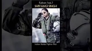 Squadron leader Shivangi singh IAF, rafale fighter pilot captured by Pakistan #shorts #fighterpilot