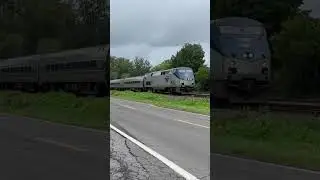 Amtrak P064 hustle eastbound at intermediate 282