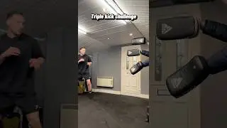 Triple kick challenge ✅