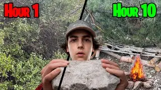 Surviving Alone in the Mountains - No Tent!