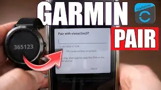 Как подключить Garmin VivoActive 3 к телефону