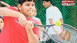 Synthetic Tennis Port In Kalinga Stadium : Metro TV Bureau