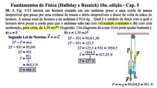 Aula 58 - Fundamentos de Física (Halliday e Resnick) 10a. Edição - Cap 5.