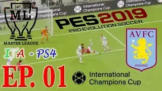 PES 2019 CAMPIONATO MASTER EP 01 - Gameplay ita ps4