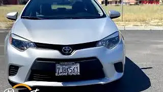 2015 Toyota  Corolla 34,000 MILES  - Desert Auto Dealer