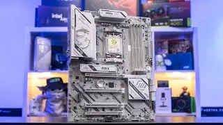 AN ALL WHITE MSI MOTHERBOARD! - MSI MAG B850 GAMING PLUS MAX WIFI - Unboxing & Overview! [4K]