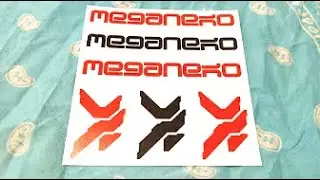 Meganeko stickers by 4nt1r34l (Marathon's art theft's artist)