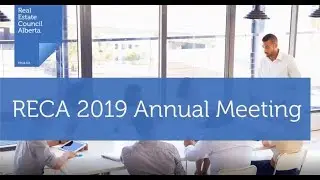 Real Estate Council of Alberta 2019 Annual Meeting