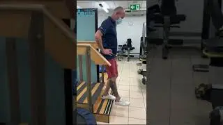 Fortalecimiento en paciente con artroscopia de rodilla