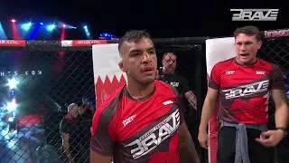 BRAVE CF 13: ERICK DA SILVA CAGE INTERVIEW