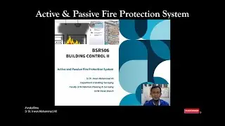 Building Control: Active and Passive Fire Protection System