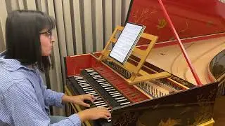 Johann Sebastian Bach. Sinfonia in g - Mariia (Masha) Kurtynina