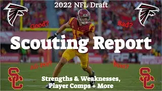 Drake London Scouting Report w/ Film - Atlanta Falcons Rookie WR