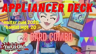 YUGIOH Appliancer Deck 2 Card Combo - THIS BOARD IS INSANE!!!!