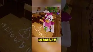 VR Giga Monty came to the animatronics school to study in VRChat FNAF COOP VRChat Evil Teacher Pa...