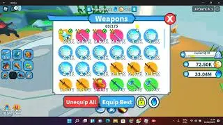 Shiny 15 EPIC Weapon Weapon Fighting Simulator - Shiny BlackSmith - Epic Shiny -Blue Dragon Katana-