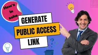 Как создать публичную ссылку для формы Zoho Creator
