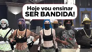 FIZ CRIMES COM MINHA AMIGA GROTEIRA! - Park Tiffany GTA RP
