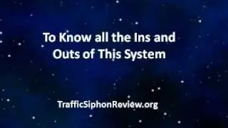 Traffic Siphon Review & Traffic Siphon Bonus $3,530