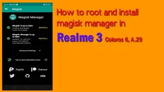 How to root Realme 3