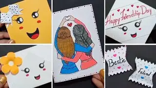 8 Amazing DIY Friendship Day Gift Ideas | Card Ideas for Best Friend | Happy Friendship Day Card