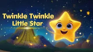 Twinkle Twinkle Little Star | 3D Nursery Rhyme & Kids Songs | Kids Bedtime Poem