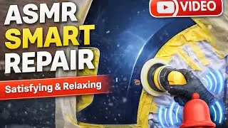 ASMR SMART Repair | Satisfying Bumper Repair Sounds (No Talking)